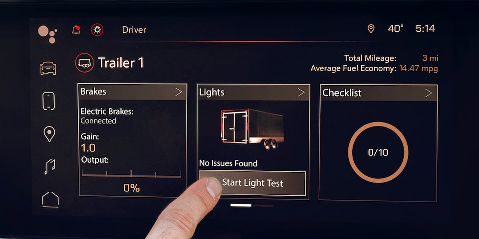 2024 GMC Canyon Denali featuring Prograde Trailering System.