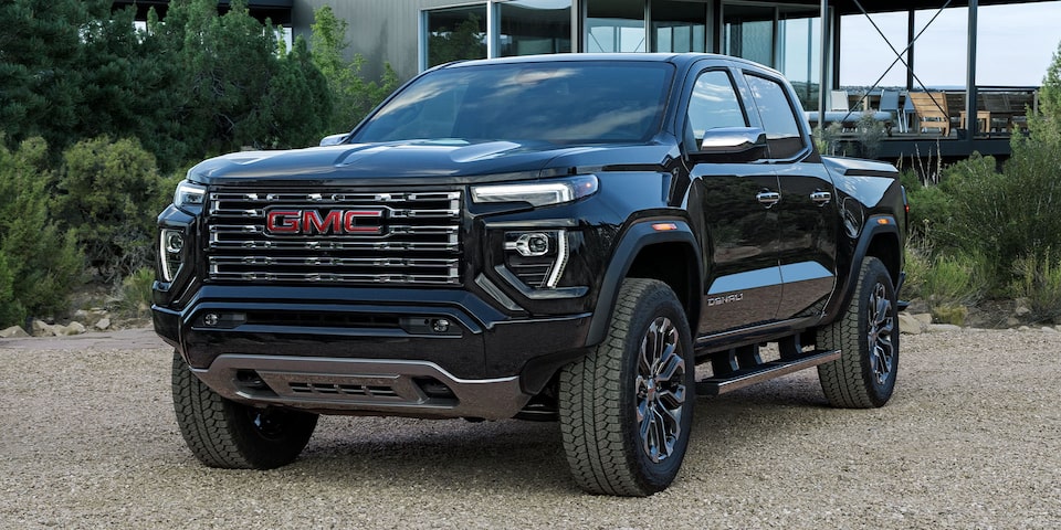 2024 GMC Canyon Denali luxury pickup truck.