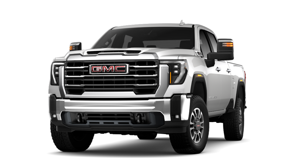 Model of the 2024 GMC Sierra HD SLT.