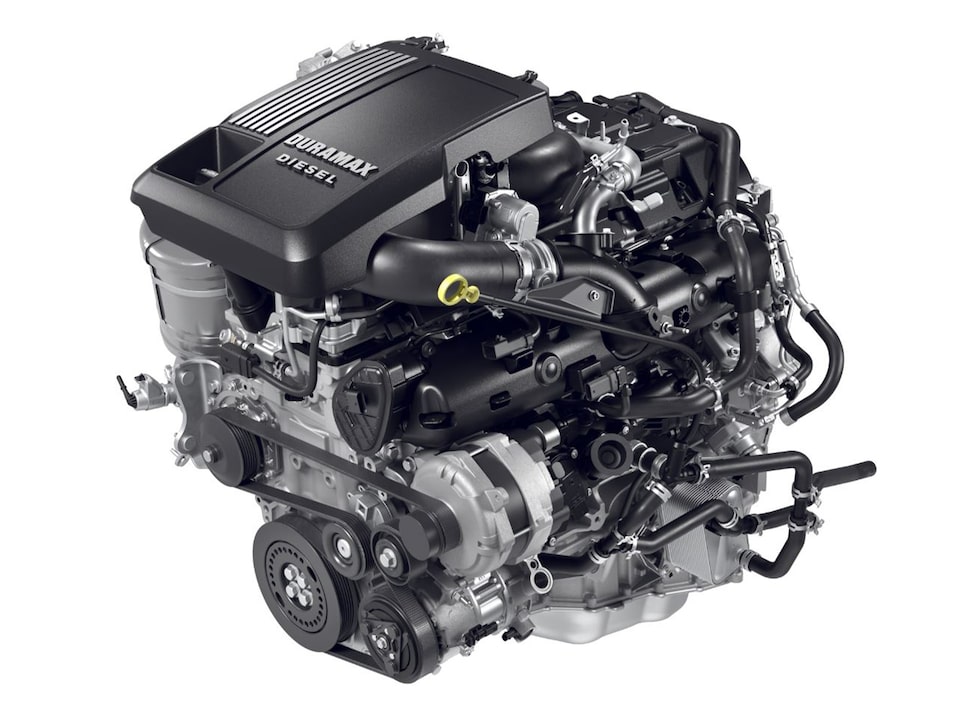 3.0L Duramax Turbo-Diesel Engine of the 2024 GMC Sierra 1500.