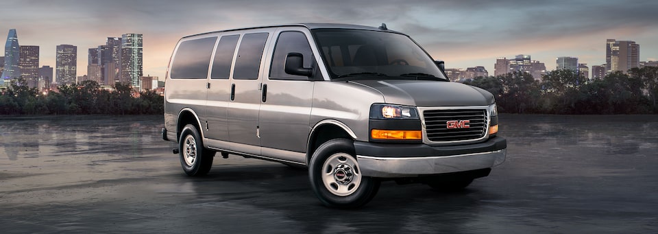 2019 GMC Savana vans.