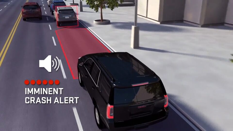 2023 Savana Passenger forward collision alert.