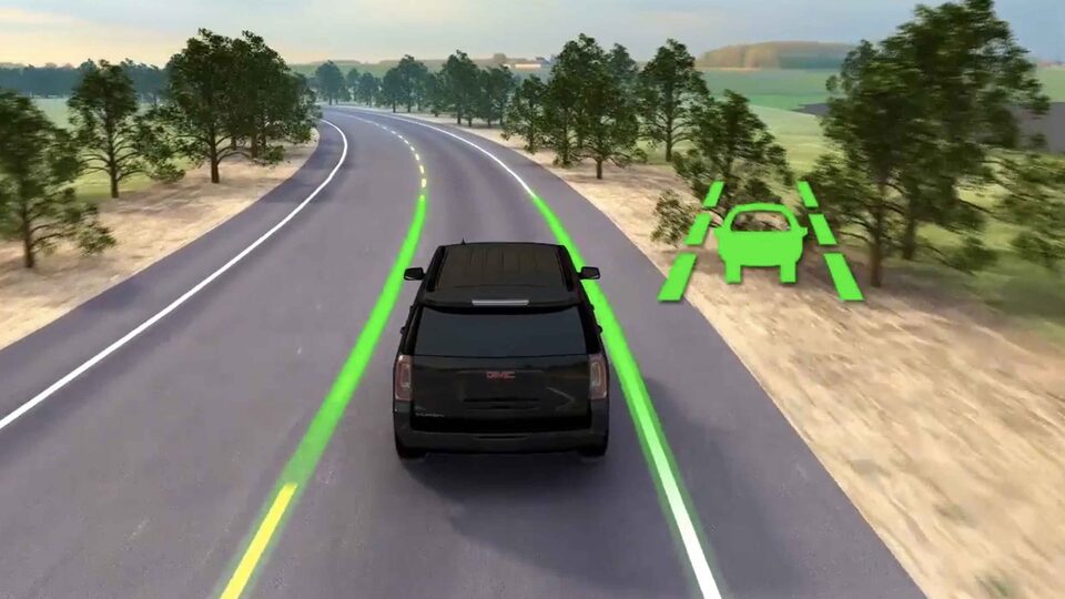 2023 Savana Passenger lane keep assist with lane departure warning.