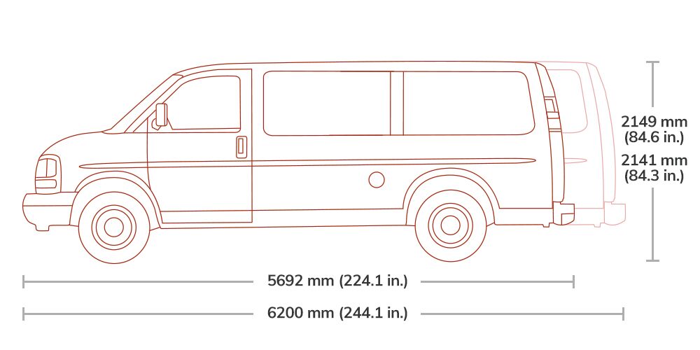 2019 gmc savana 2500 work van