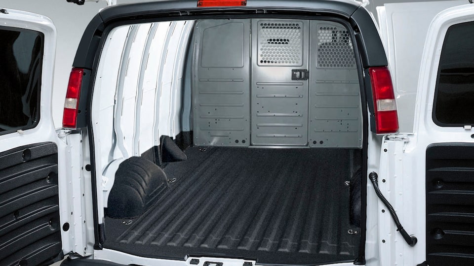 2021 GMC Savana Cargo bed liner.