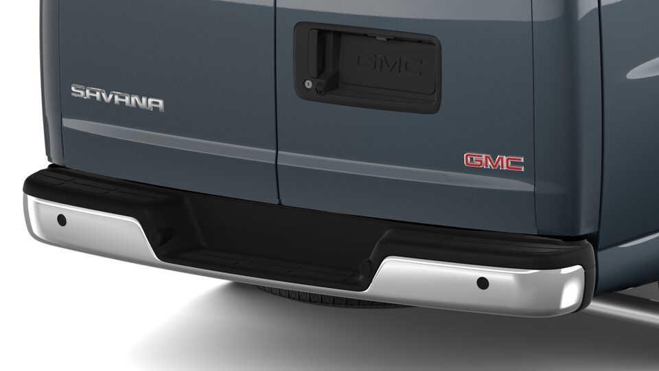 2023 GMC Savana Passenger rear park assist.