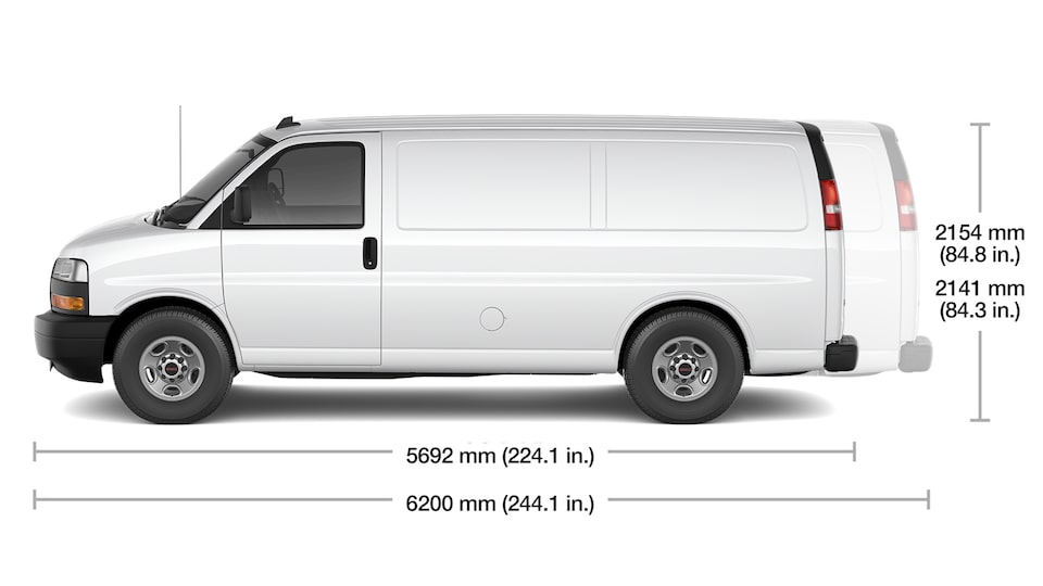 2023 Savana Cargo 3500 Specs.