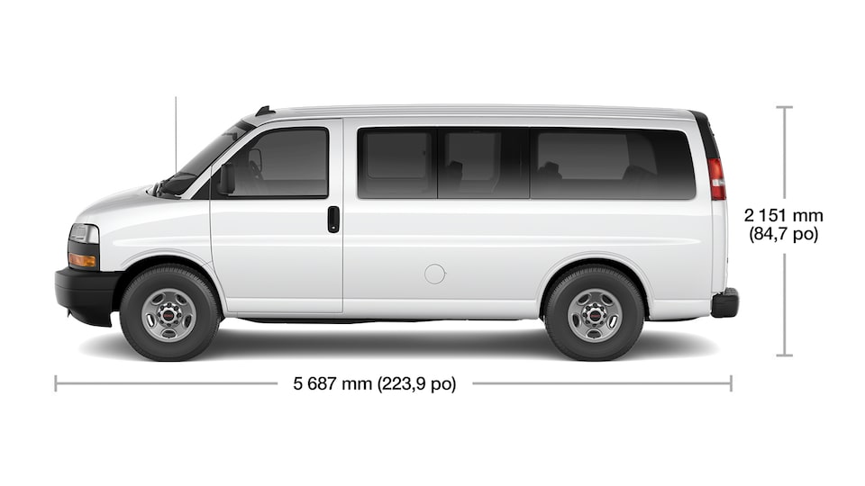 Savana Passenger 2500 Specs.