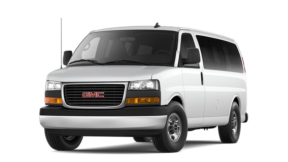 2022 GMC Savana Passenger van.