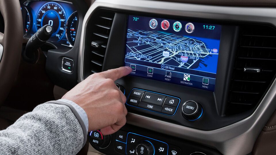 Homepage customization available for 2021 GMC vehicles.