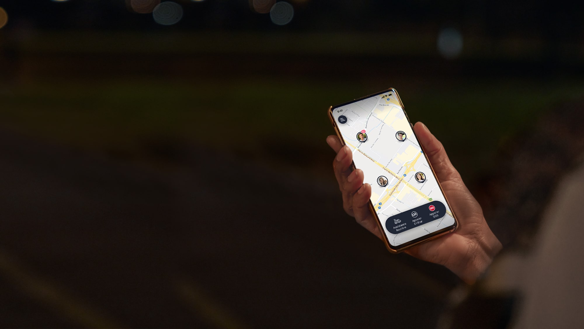 à l’application OnStar Guardian