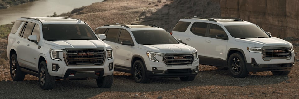 2023 GMC SUVs.