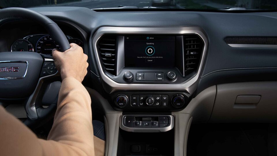 2022 GMC Alexa Built-In.