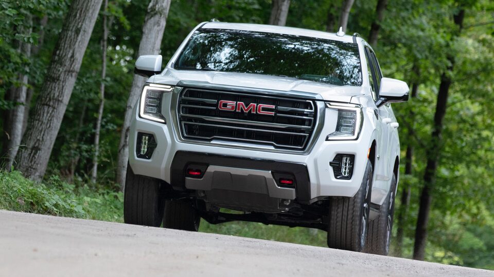 Commande de descente du GMC Yukon 2022.