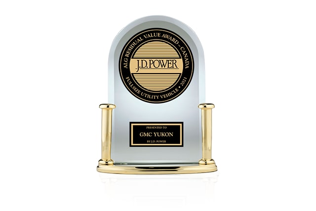 J.D. Power: BEST RESIDUAL VALUE AMONG FULLSIZE SUVS