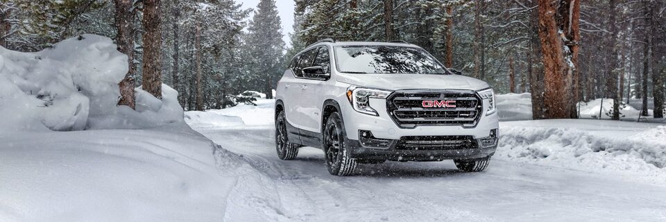 GMC Terrain AT4 2022 et ses capacités.