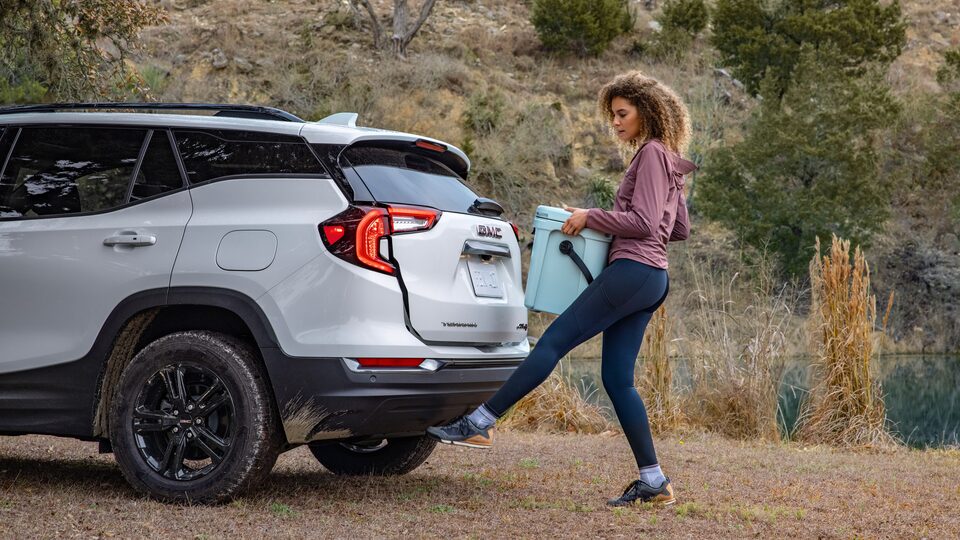2022 GMC Terrain exterior feature: Hands-Free Power Liftgate.