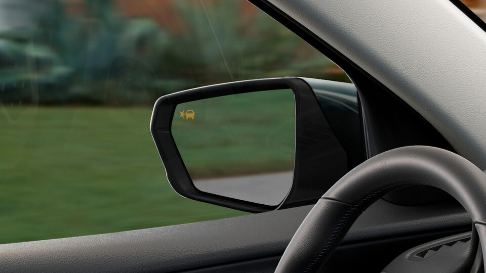 2022 Terrain safety feature: Side Mirror Safety feature.