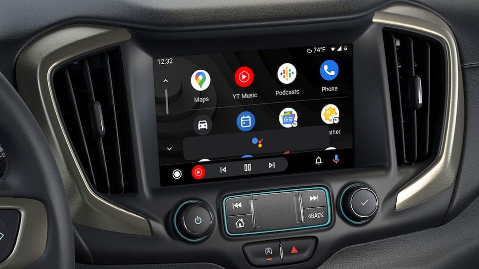 2022 Terrain Android Auto.