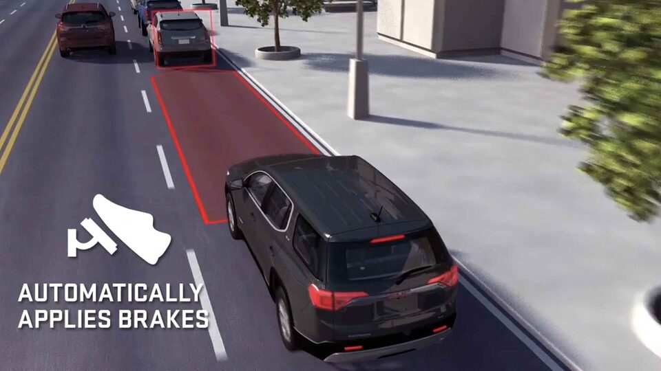 2023 Terrain safety feature: Automatic Emergency Braking.