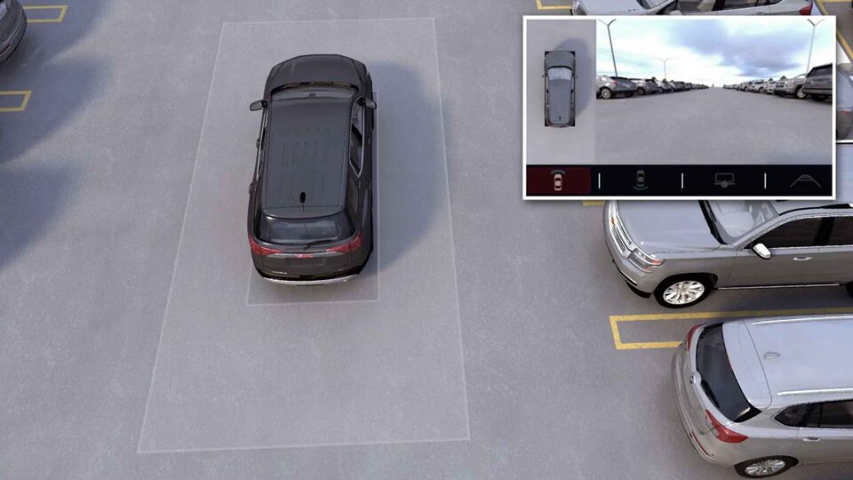2023 Terrain safety feature: Surround Vision.