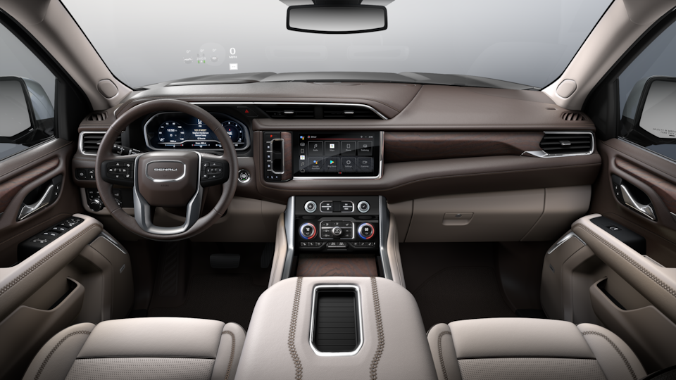Intérieur du GMC Yukon Denali 2022.