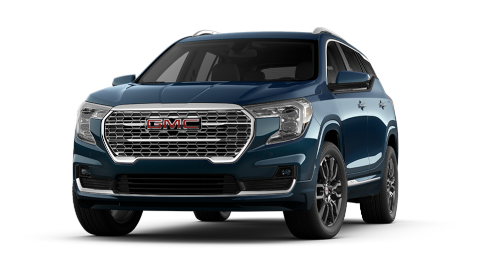 2024 GMC Terrain Denali compact luxury SUV.