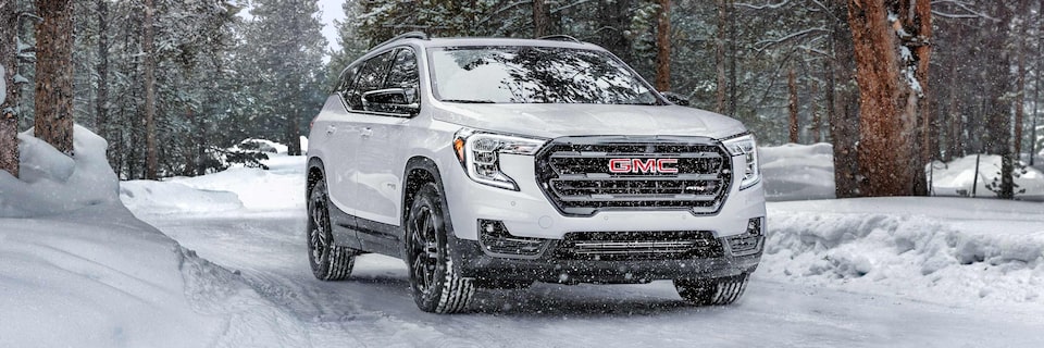 GMC Terrain AT4 2023 et ses capacités.