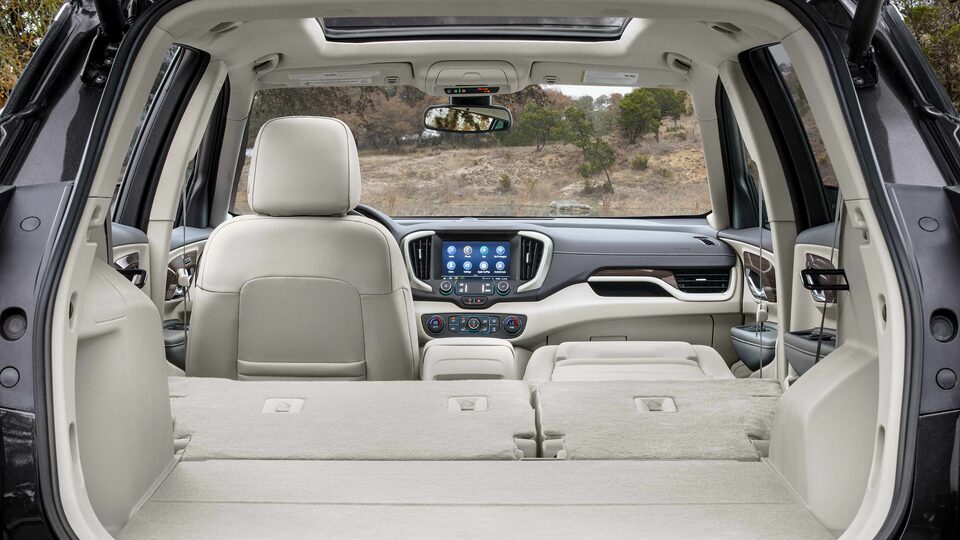 2023 GMC Terrain cargo space.