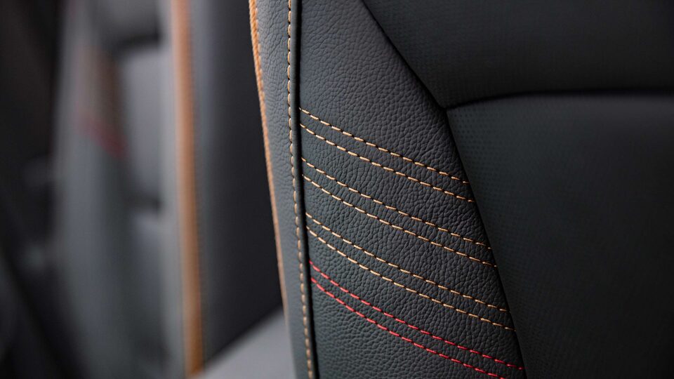 2023 GMC Terrain seats accents.