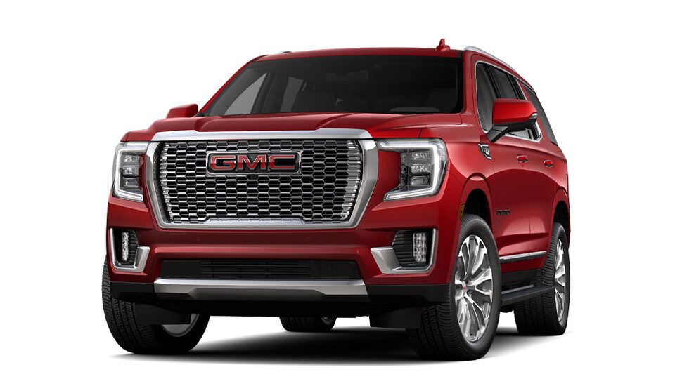 GMC Yukon Denali 2023 en Hudson métallisé.