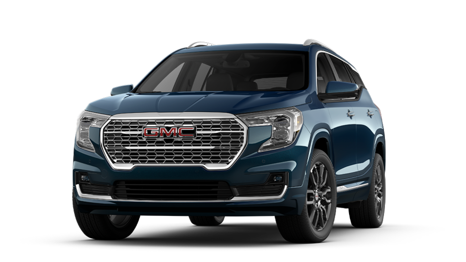 2024 GMC Terrain Denali compact luxury SUV.