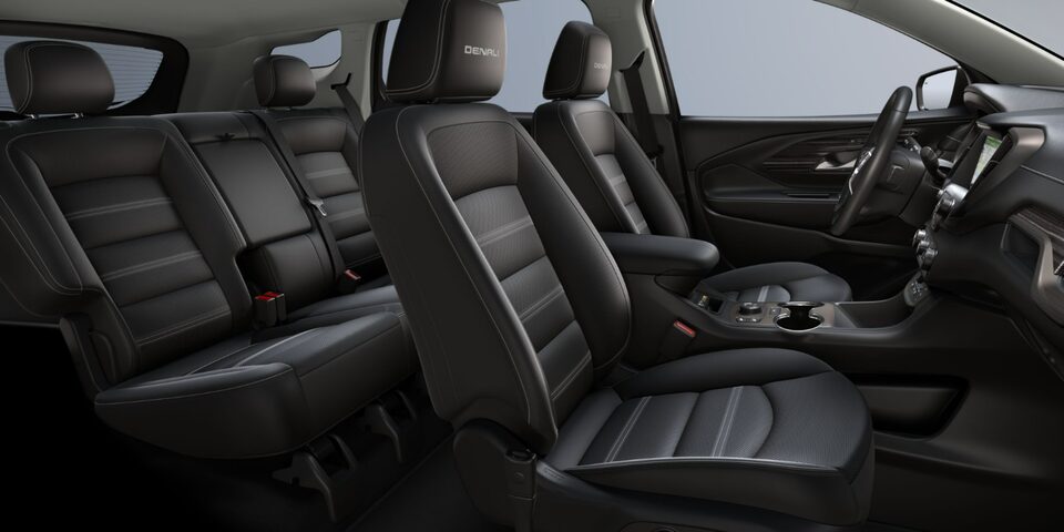 Interior of the 2024 GMC Terrain Denali.