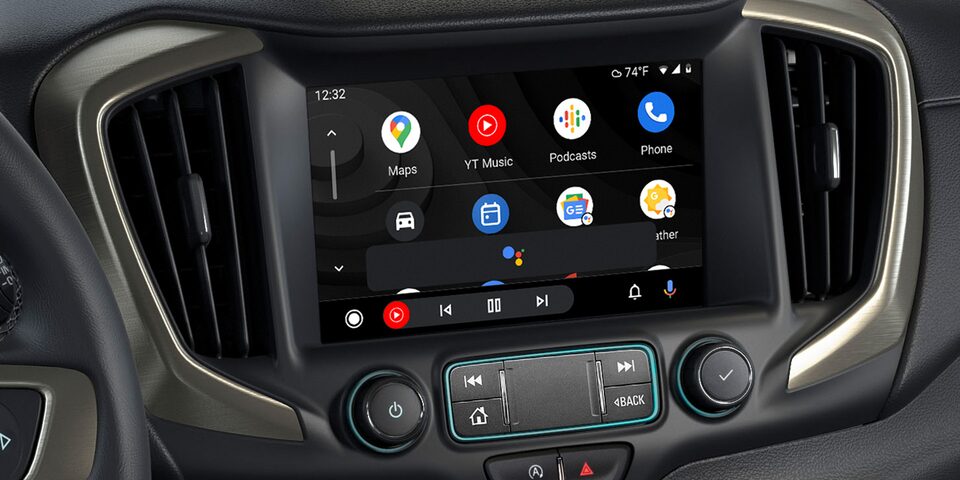 Android Auto sans fil du GMC Terrain SLE 2024.