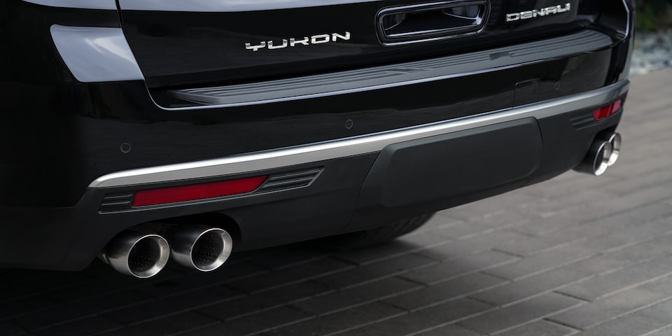 2024 GMC Yukon dual exhaust.