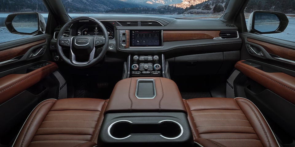 2024 GMC Yukon premium interior.