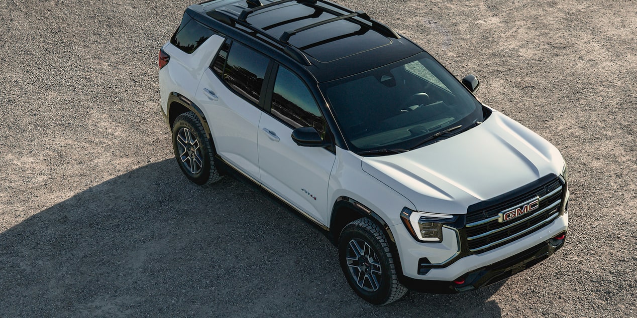 Birds-eye View of the 2026 GMC Terrain AT4 Small Off-Road SUV