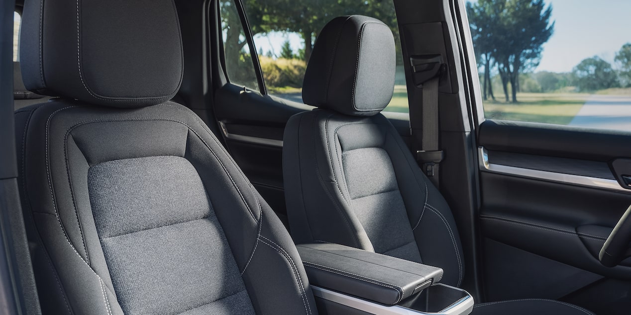 Vue des sièges avant du GMC Terrain Élévation 2026.