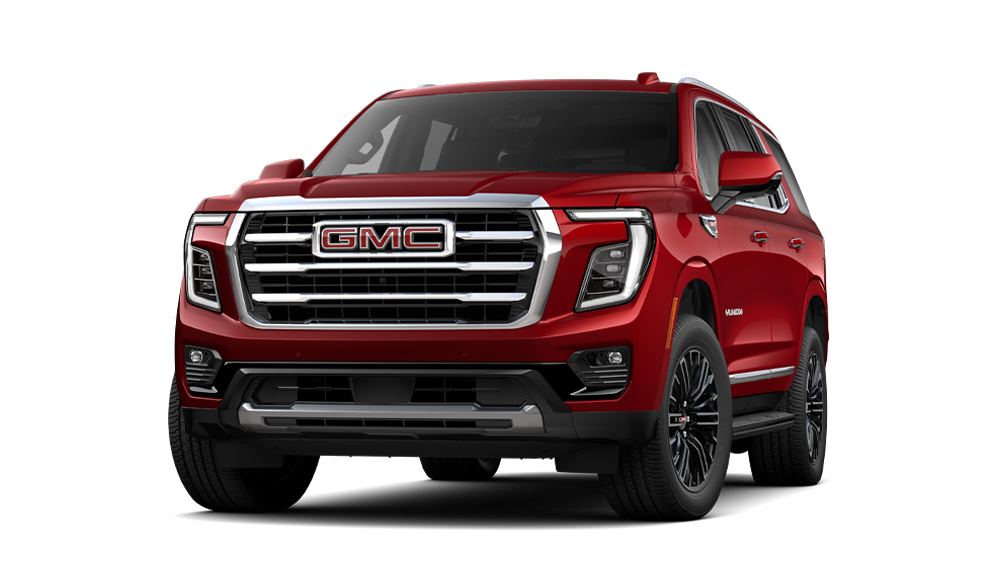  Vue latérale avant du GMC Yukon Élévation 2025.