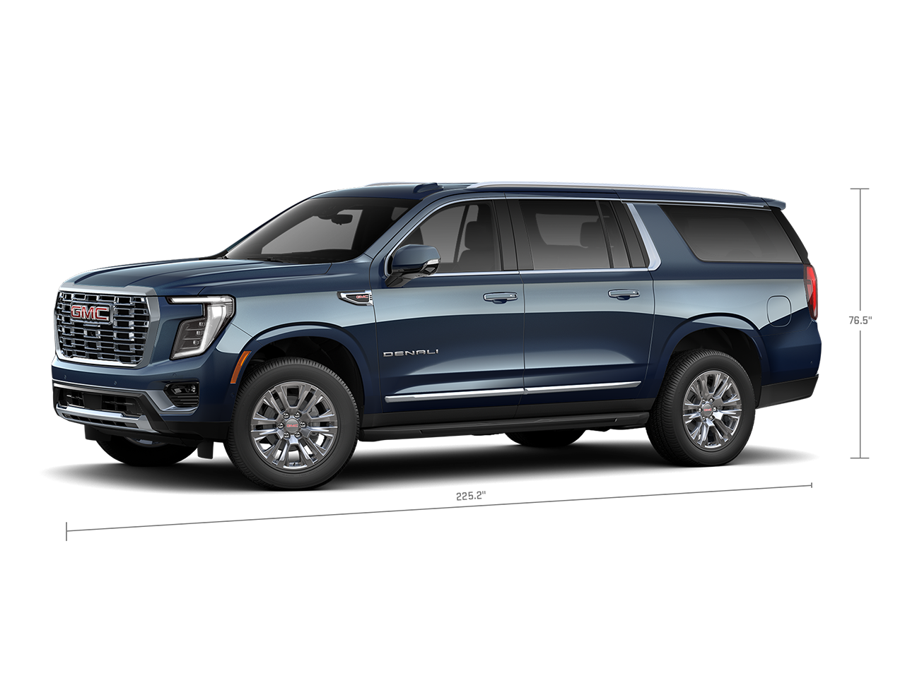 Spécifications techniques du Yukon XL Denali 2026.