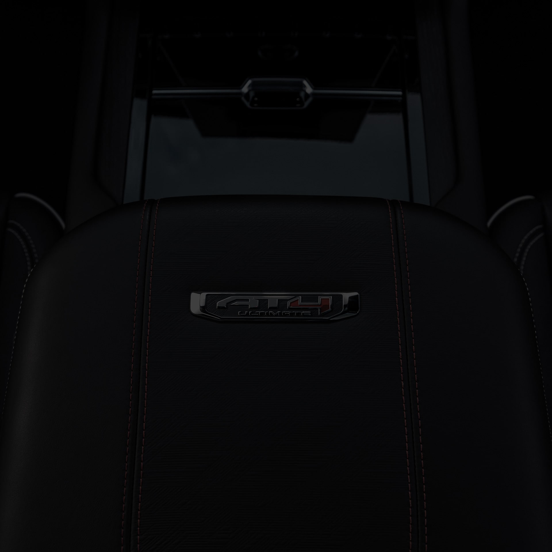 Vue rapprochée de la console centrale du Yukon 2026.