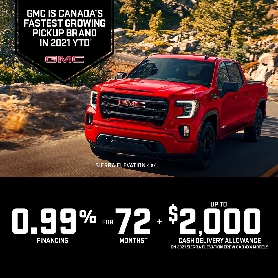 Gmc Canada Pickup Trucks Suvs Crossovers Vans