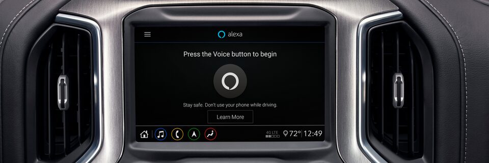 Alexa capability of the 2022 GMC Denali.