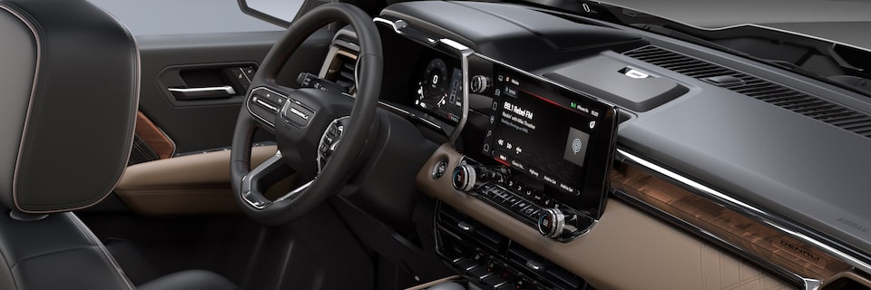 2023 GMC Denali luxury trucks, and SUVs dashboard.