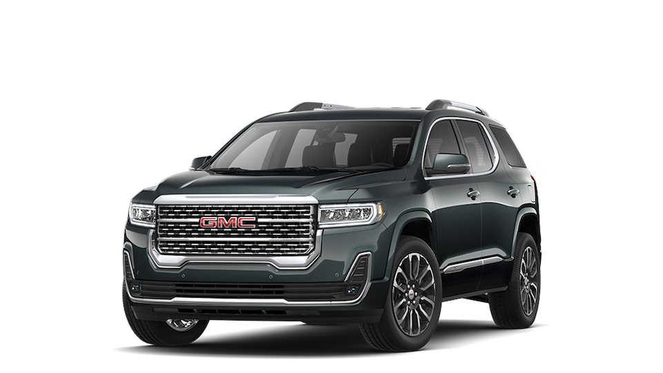 2023 GMC Acadia Denali mid-size luxury SUV.