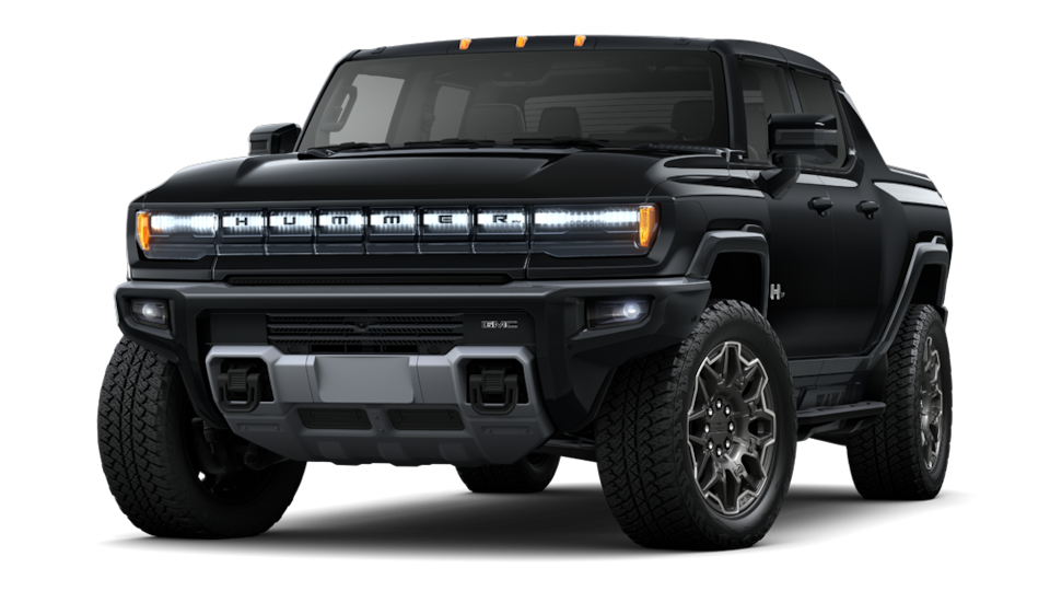 2024 Hummer EV 3X pickup truck in Black.