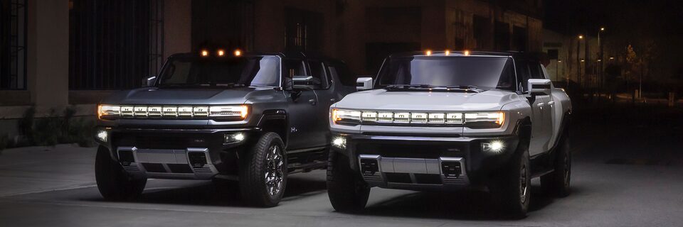 The first-ever GMC Hummer EV SUV & Pickup.