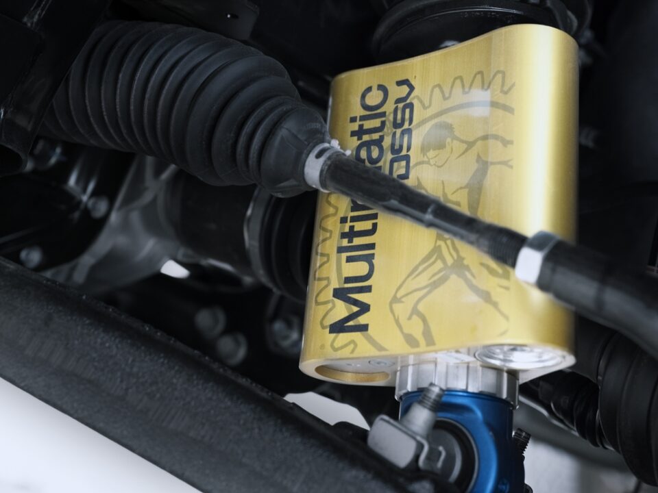 2023 GMC Canyon AT4X exclusive Multimatic DSSV spool-valve shocks.