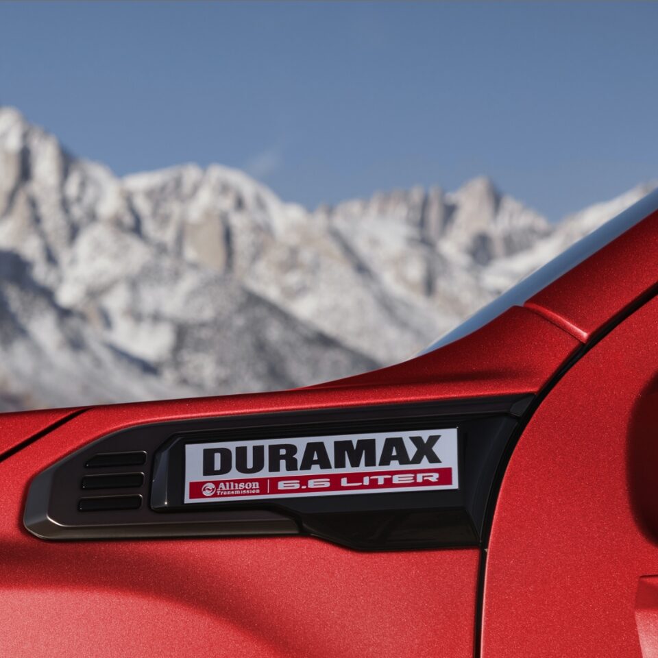 Duramax Automatic Transmission of the 2024 GMC Sierra HD AT4X.