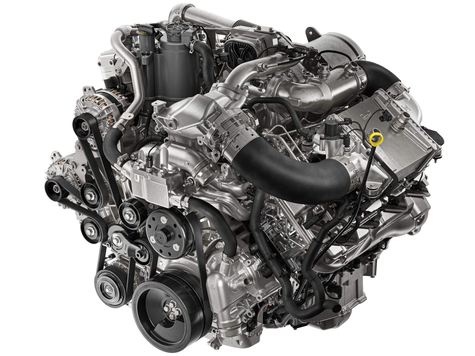 Moteur diesel du GMC Sierra HD 2027.